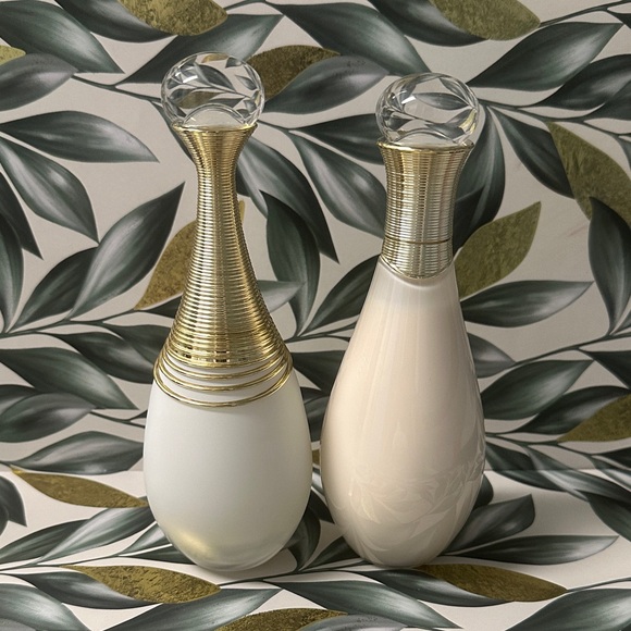 J’adore  Elegant Gold Cream & Perfume Duo - Picture 1 of 4
